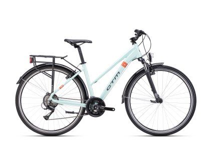CTM BORA 1.0 trek - matná svetlotyrkysová perleť / sivá