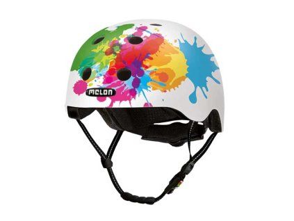 Melon Cyklistická prilba Coloursplash XXS/S, Biela