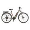 BICYKEL AUTHOR ELECTRA 2025 STRIEBORNÁ/ČIERNA/ČERVENÁ (Veľkosť rámu 17")